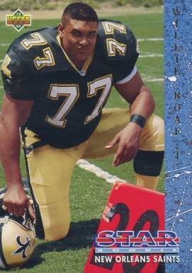 1993 Upper Deck Willie Roaf #6 Football Card