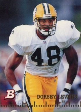 1994 Bowman Dorsey Levens #372 Football Card