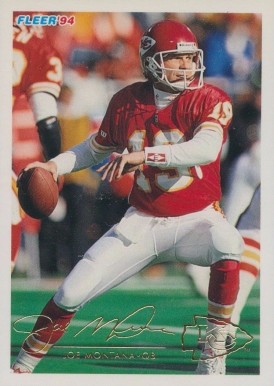 1994 Fleer Joe Montana #226 Football Card