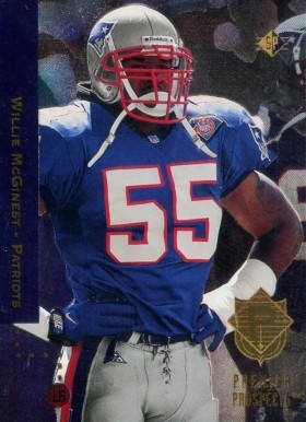 1994 SP Willie McGinest #4 Football Card