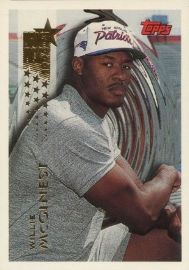 1994 Topps Willie McGinest #74 Football Card