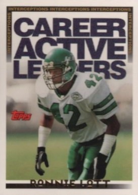 1994 Topps Ronnie Lott Cal #274 Football Card