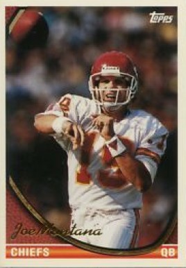 1994 Topps Joe Montana #520 Football Card