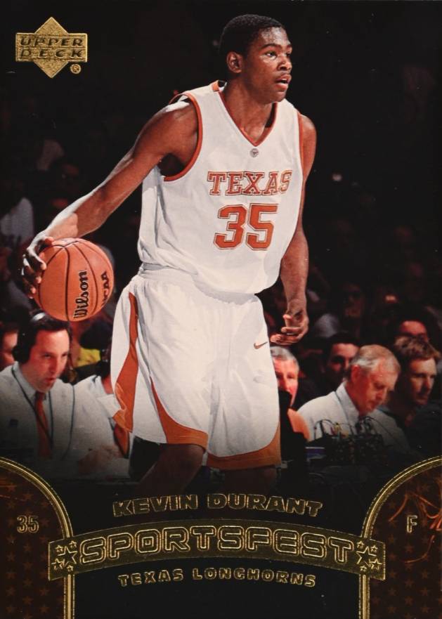 2007 Upper Deck Spokesman Sportsfest Kevin Durant #SF-7 Basketball Card