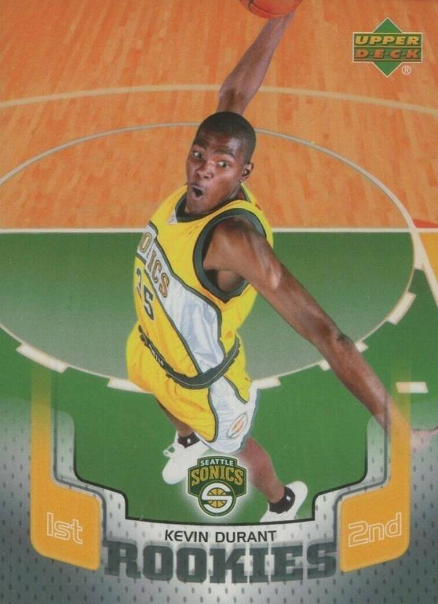 2007 Upper Deck Dodge Charger Kevin Durant #DC6 Basketball Card