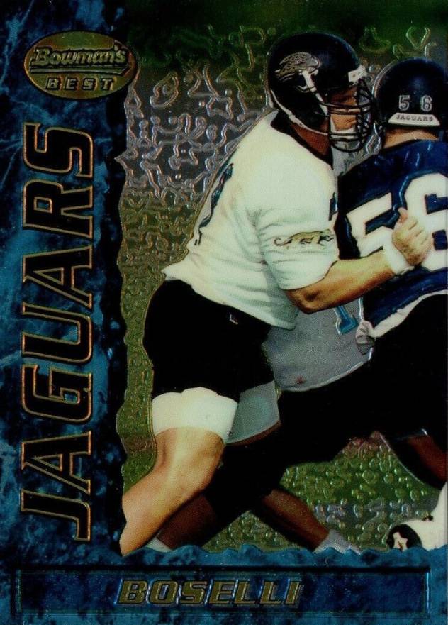 1995 Bowman's Best Tony Boselli #2 Football Card