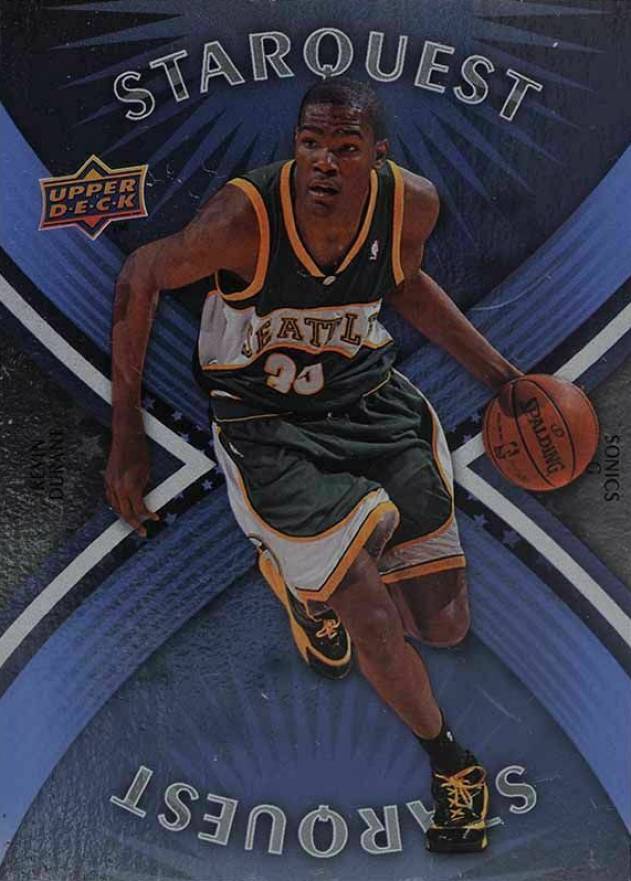 2008 Upper Deck Starquest Kevin Durant #SQ-9 Basketball Card