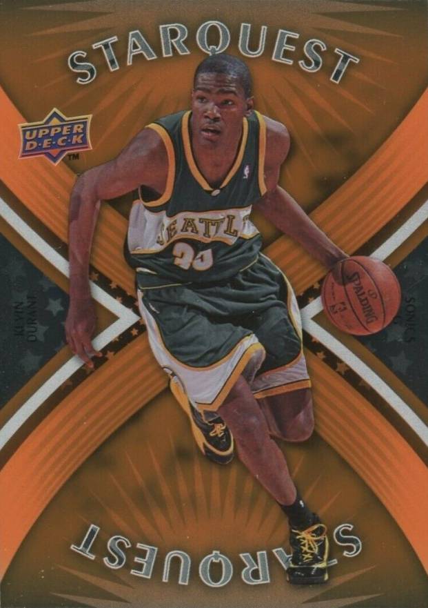 2008 Upper Deck Starquest Kevin Durant #SQ-9 Basketball Card