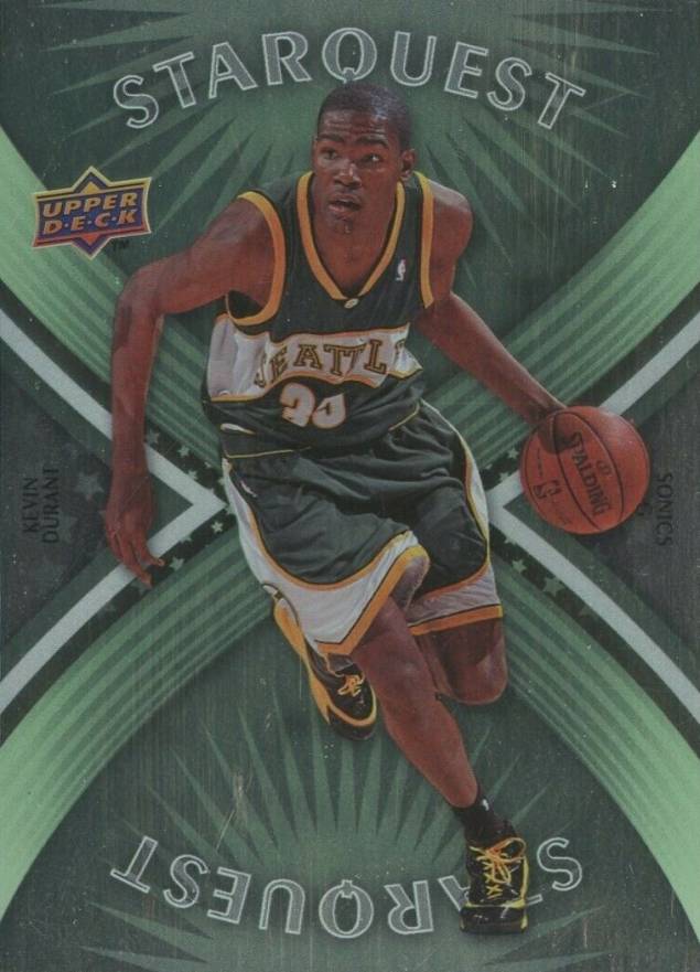 2008 Upper Deck Starquest Kevin Durant #SQ-9 Basketball Card