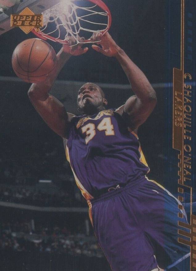 2000 Upper Deck Shaquille O'Neal #78 Basketball Card