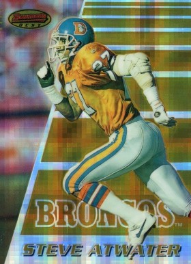 1996 Bowman's Best Steve Atwater #12 Football Card