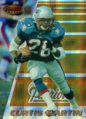 1996 Bowman's Best Curtis Martin #120 Football Card