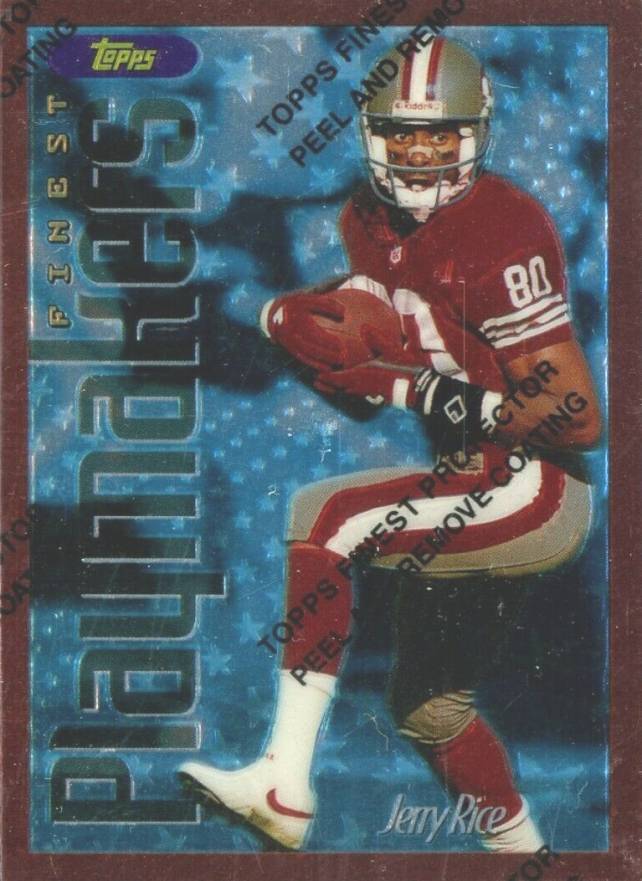 1996 Finest Jerry Rice #175 Football Card