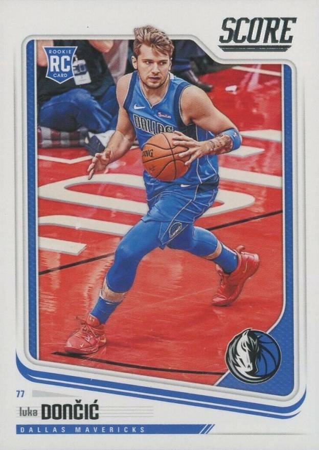 2018 Panini Chronicles Luka Doncic #681 Basketball Card