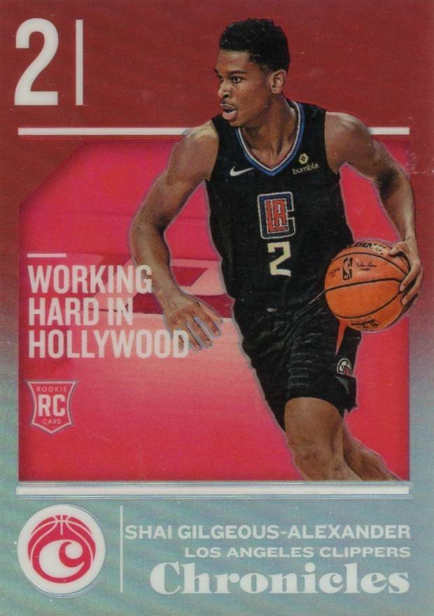 2018 Panini Chronicles Shai Gilgeous-Alexander #514 Basketball Card