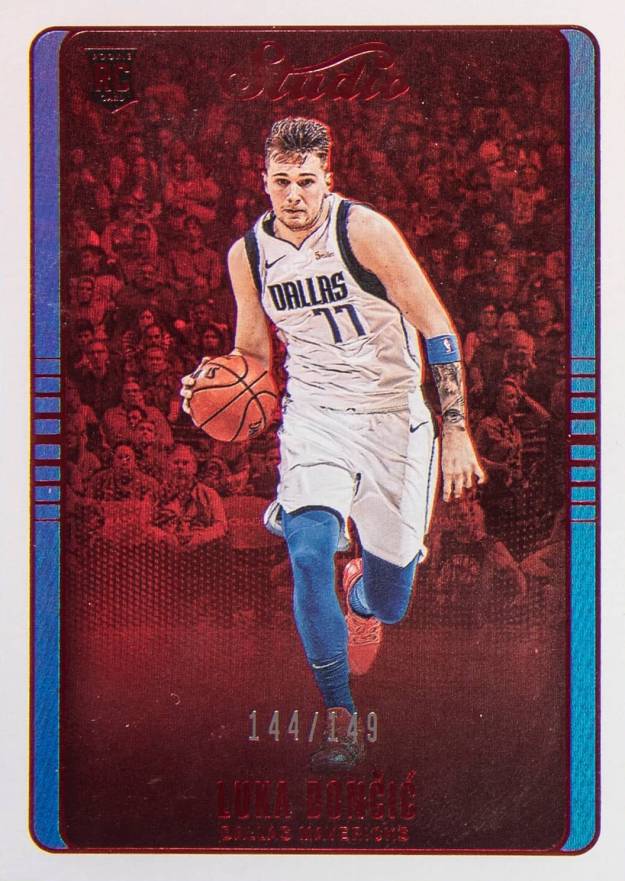 2018 Panini Chronicles Luka Doncic #296 Basketball Card