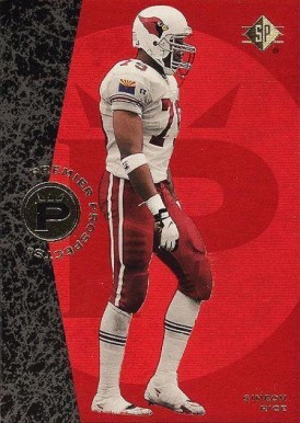 1996 SP Simeon Rice #3 Football Card