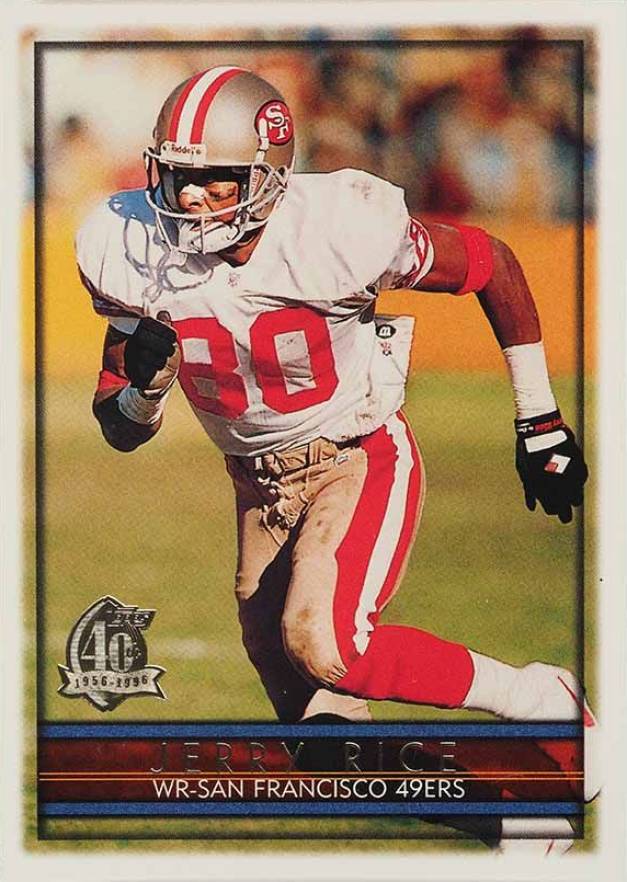 1996 Topps Jerry Rice #270 Football Card