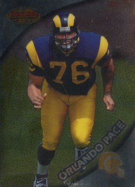 1997 Bowman's Best Orlando Pace #110 Football Card