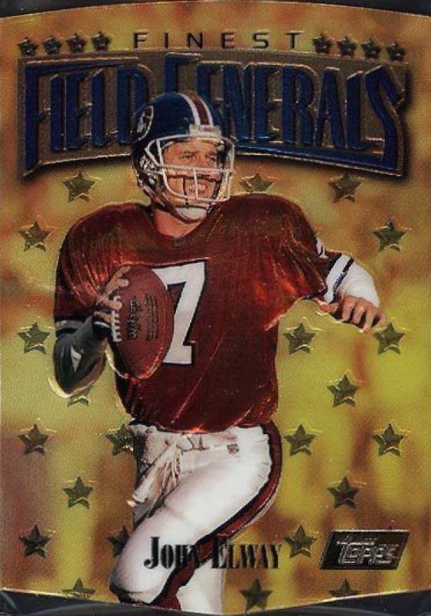 1997 Finest John Elway #170 Football Card