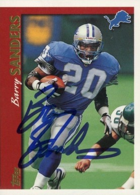 1997 Topps Barry Sanders #290 Football Card