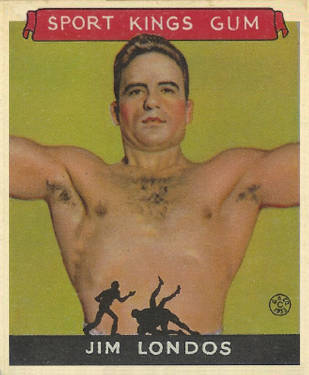 1933 Sport Kings Jim Londos #14 Other Sports Card