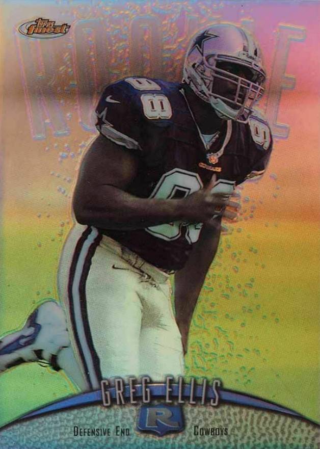 1998 Finest Greg Ellis #149 Football Card