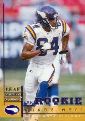 1998 Leaf R & S Randy Moss #199 Football Card