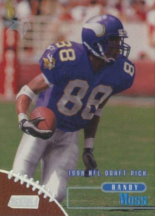 1998 Stadium Club Randy Moss #189 Football Card