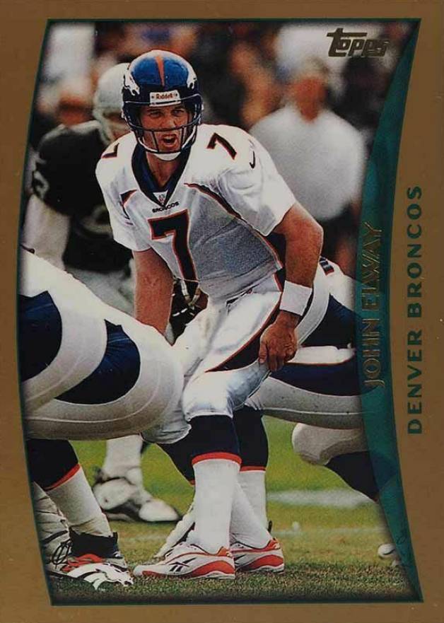 1998 Topps John Elway #300 Football Card