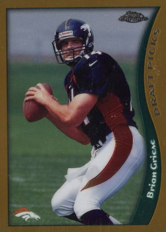 1998 Topps Chrome Brian Griese #133 Football Card