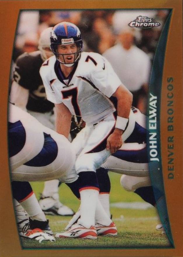 1998 Topps Chrome John Elway #16 Football Card