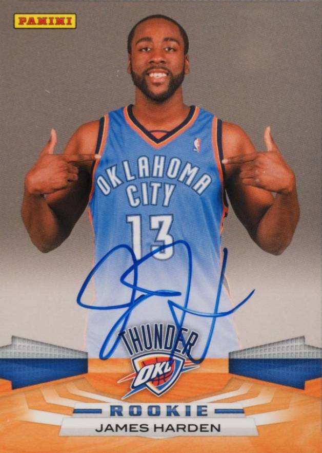 2009 Panini Next Day Signatures James Harden #JHA Basketball Card