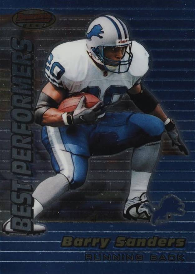 1999 Bowman's Best Barry Sanders Bp #94 Football Card