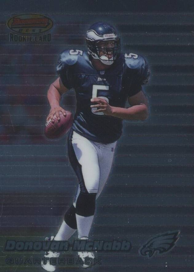 1999 Bowman's Best Donovan McNabb #118 Football Card