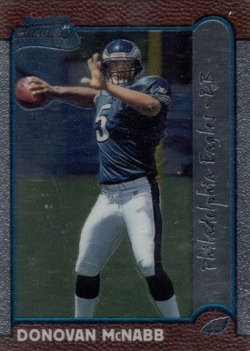 1999 Bowman Chrome Donovan McNabb #168 Football Card