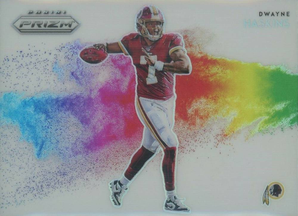 2019 Panini Prizm Color Blast Dwayne Haskins #CBDWH Football Card