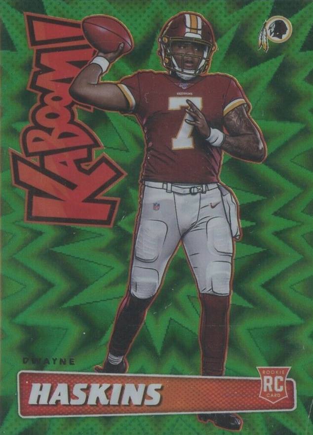 2019 Panini Absolute Kaboom Dwayne Haskins #K-DH2 Football Card