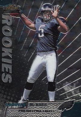 1999 Finest Donovan McNabb #166 Football Card