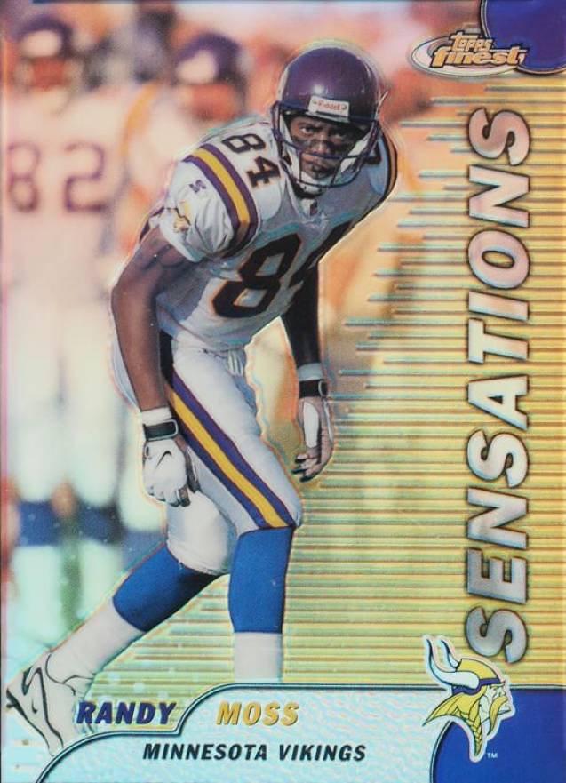 1999 Finest Randy Moss #143 Football Card