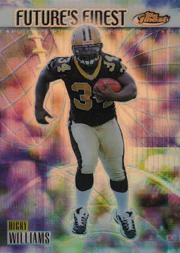 1999 Finest Futures Finest Ricky Williams #FF8 Football Card