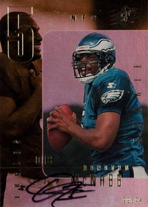 1999 SPx Donovan McNabb #132 Football Card