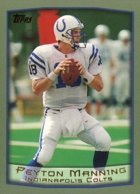 1999 Topps Peyton Manning #300 Football Card