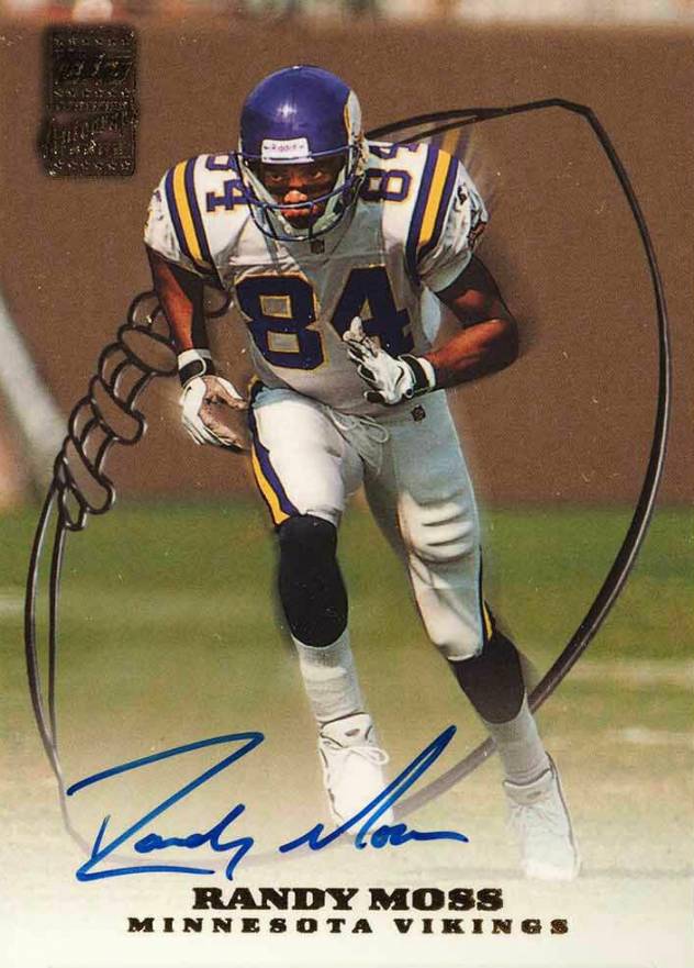 1999 Topps Certified Autograph Randy Moss #A1 Football Card