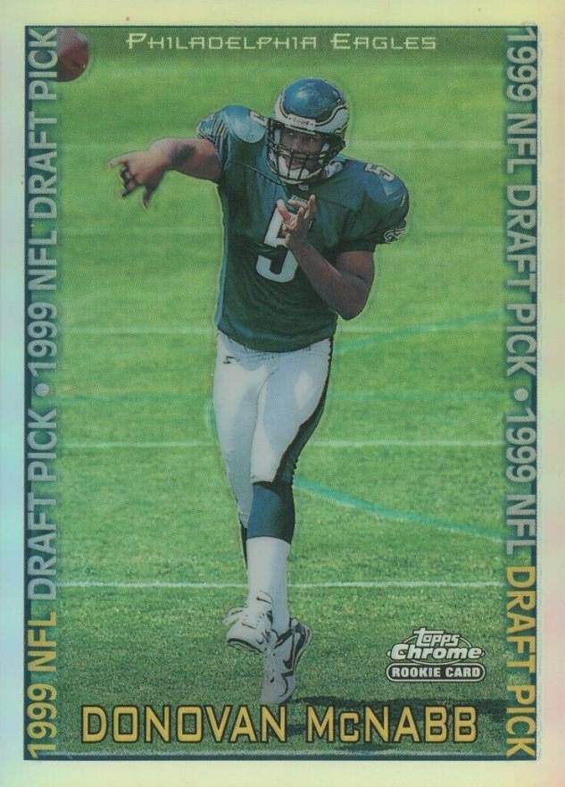 1999 Topps Chrome Donovan McNabb #147 Football Card