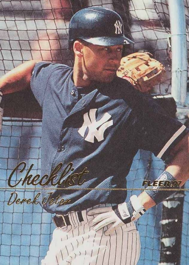 1997 Fleer Derek Jeter #739 Baseball Card