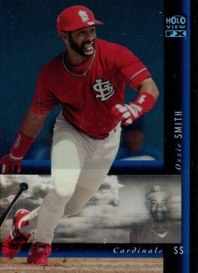 1994 SP Holoview Blue Ozzie Smith #36 Baseball Card