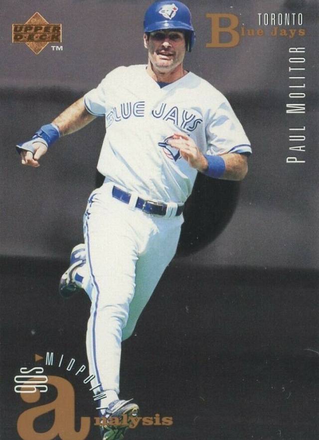 1995 Upper Deck Paul Molitor #107 Baseball Card