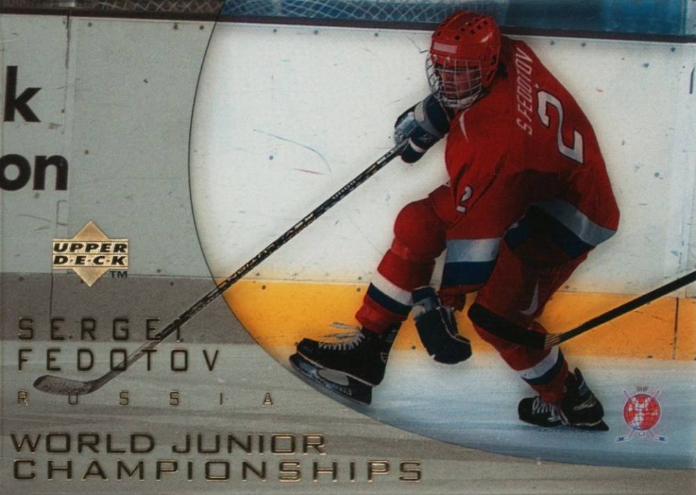 1996 Upper Deck Ice Sergei Fedorov #140 Hockey Card