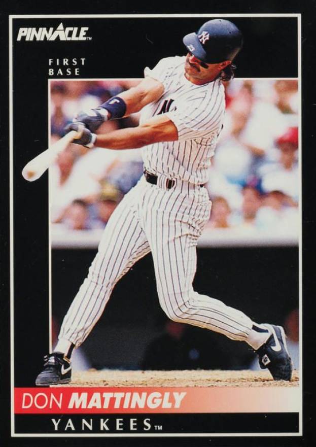 1992 Pinnacle Don Mattingly #23 Baseball Card